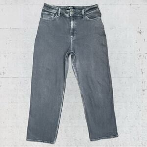 Hollister Ultra High Rise Dad Jeans Grey Size 31 Short